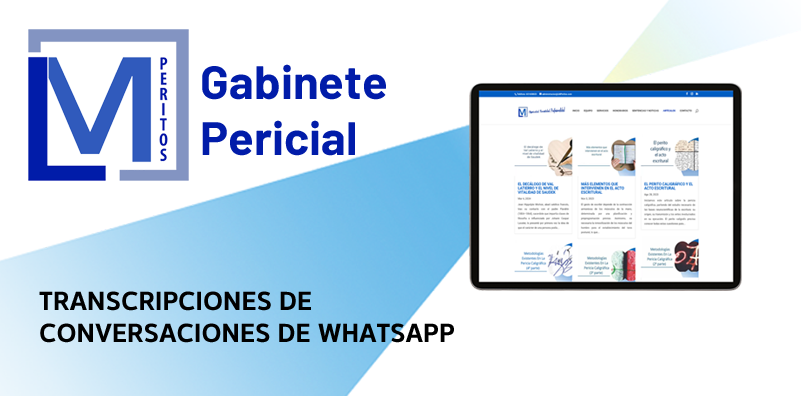 Transcripciones de conversaciones de WhatsApp