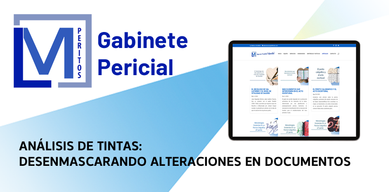 Análisis de Tintas: Desenmascarando alteraciones en documentos