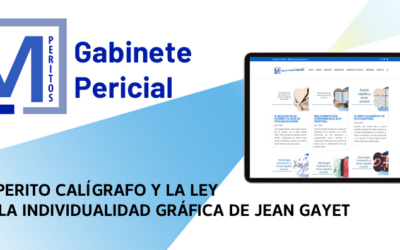 El perito calígrafo y la ley de la individualidad gráfica de Jean Gayet