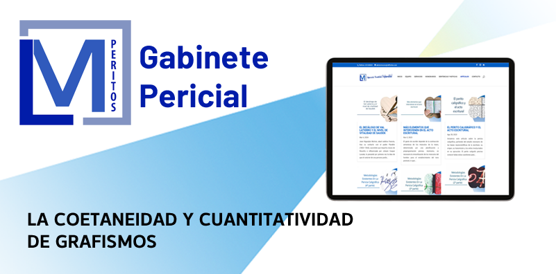 LA COETANEIDAD Y CUANTITATIVIDAD DE GRAFISMOS