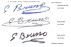 La evolución escritural